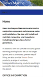 Mobile Screenshot of dewsmarine.com